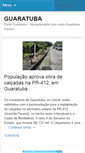 Mobile Screenshot of guaratuba.com